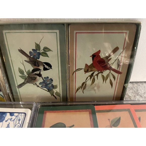 Vintage Playing Cards 7 Double decks Some never used #639 - Picture 5 of 11